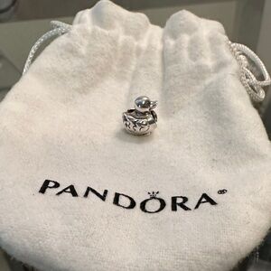 Pandora Shiny Silver Duck Charm